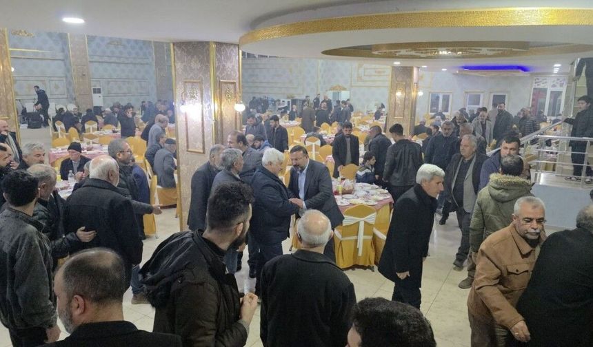 Kahta'da bin 200 kişilik iftar programı düzenlendi