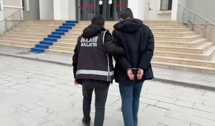 Malatya'da 7 yıl 6 ay hapis cezası bulunan firari yakalandı