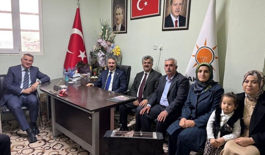 Mustafa Alkayış'tan Adıyaman'da kurumlar ve esnafla istişare