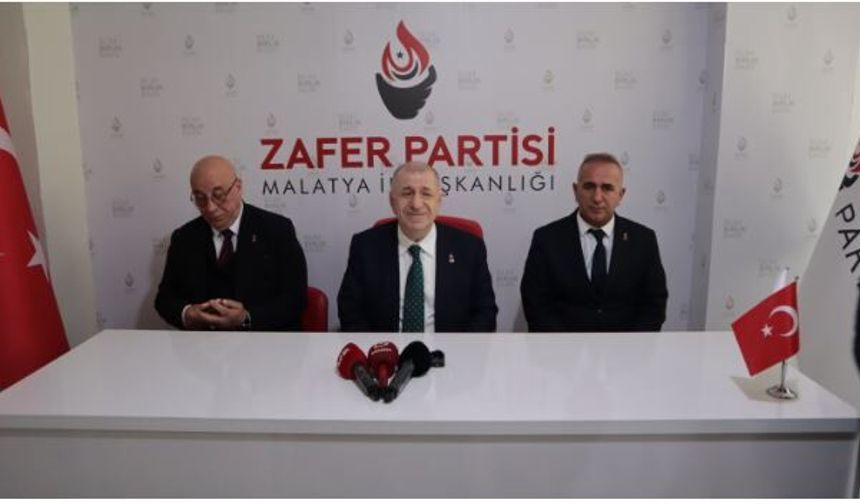Ümit Özdağ: Zafer Partisi Türkiye'nin karşı karşıya olduğu ağır sorunları çözebilecek yegâne partidir