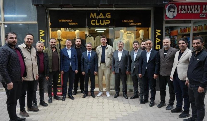 Adıyaman AK Parti heyeti Gölbaşı Esnafınafının Talep ve Önerilerini Dinledi