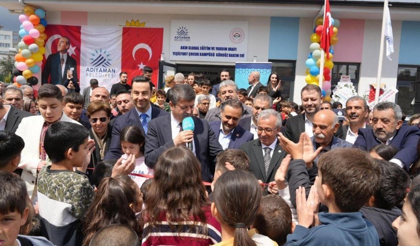 Adıyaman Belediyesi tarafından Yeşilyurt Mahallesi'nde çocuk kampüsü hizmete girdi - Videolu Haber