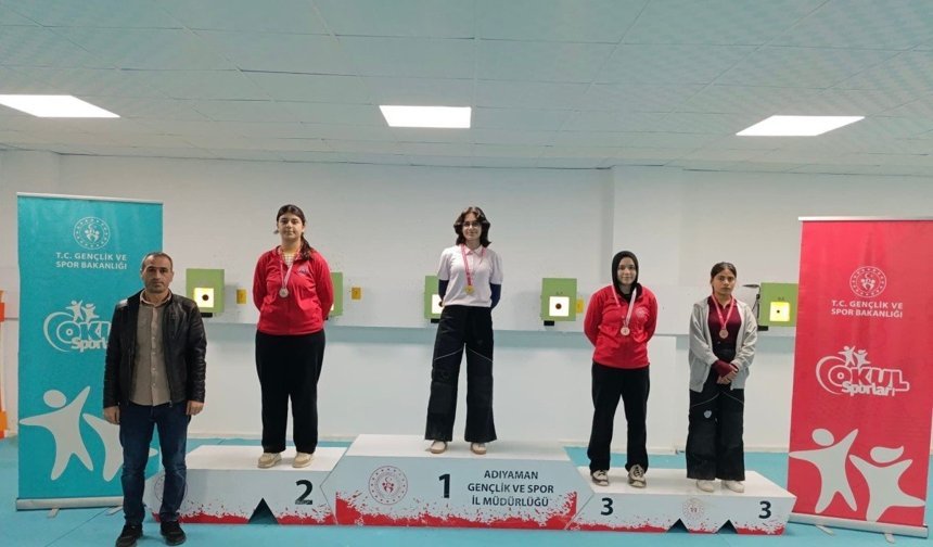 Adıyaman Havalı Silahlar Müsabakalarında Nefes Kesen Rekabet