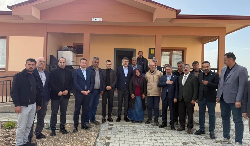 Adıyaman'da kırsal kalkınma çalışmaları İncebağ Köyünde değerlendirildi