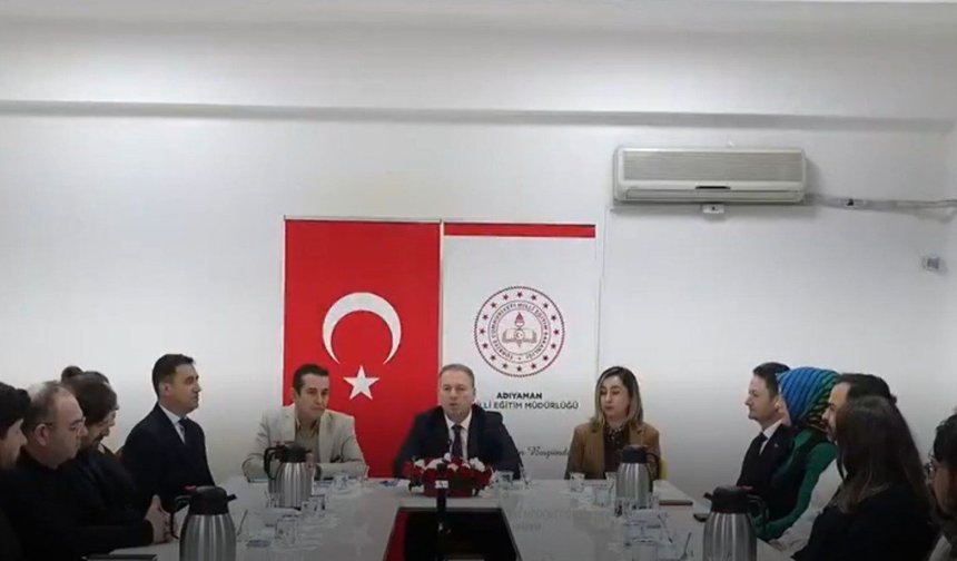 Adıyaman Milli Eğitim Müdürü Tosun, Gölbaşı'nda öğretmenlerle buluştu