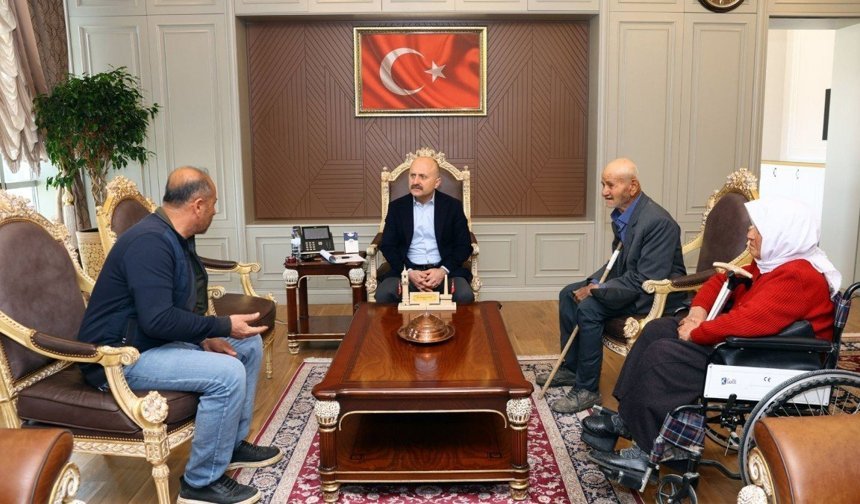 Adıyaman Valiliği'nde 'Halk buluşmaları' devam ediyor