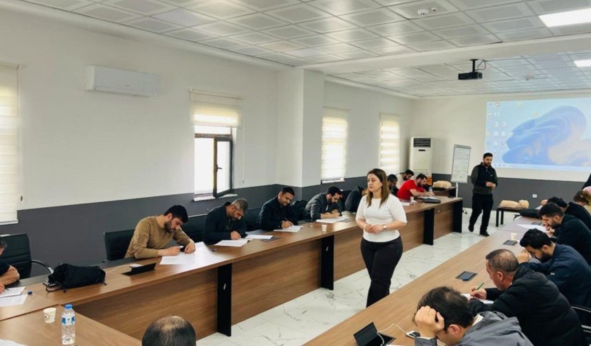 Adıyaman'da havalimanı personeline ilk yardım eğitimi verildi