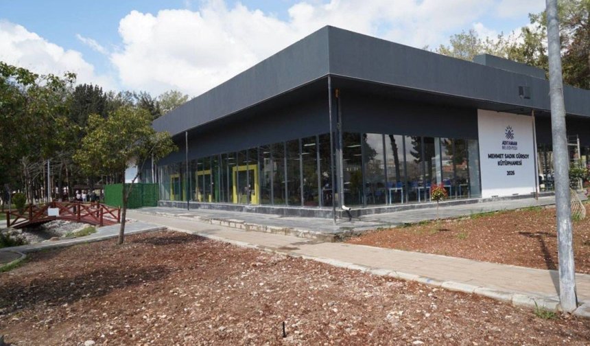 Adıyaman'da Mehmet Sadık Gürsoy Kütüphanesi hizmete açıldı - Videolu Haber