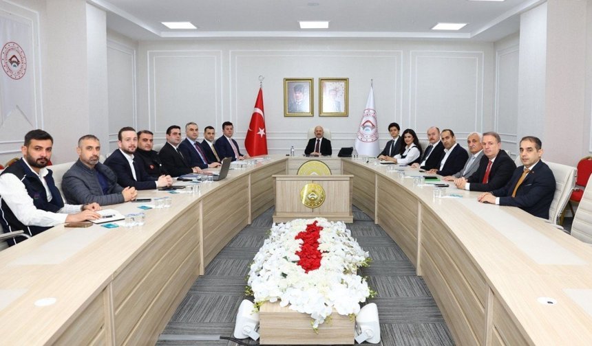 Adıyaman'da Vali Osman Varol başkanlığında Haftalık Koordinasyon Toplantısı yapıldı
