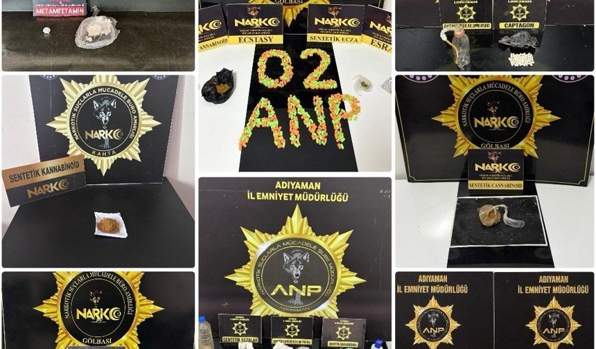 Adıyaman'da çeşitli suçlardan aranan 66 şahıs yakalandı