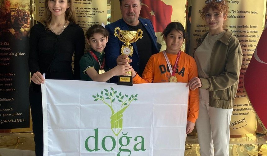 Adıyaman'da minik raketlerden büyük başarı