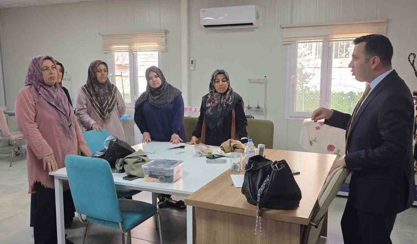 Gölbaşı Kaymakamı Kadir Algın'dan ADEM'e ziyaret