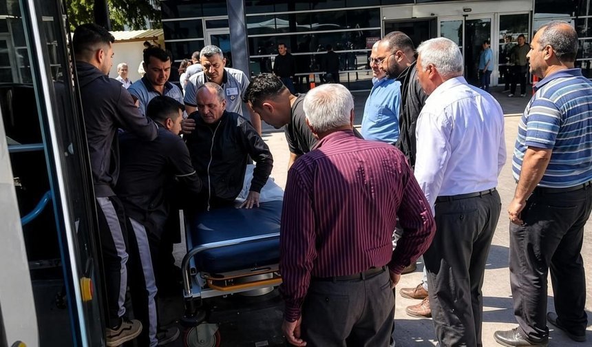 Halk otobüsü şoförü fenalaşan yolcu için direksiyonu hastaneye çevirdi