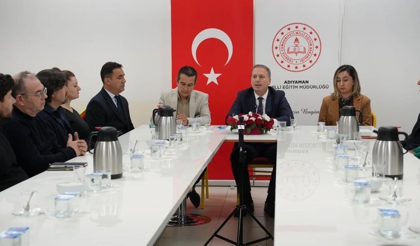 İl Milli Eğitim Müdürü Tosun, öğretmenlerle buluştu