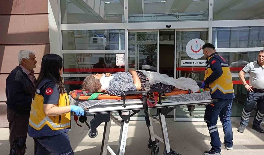 Önce yolcu düştü, sonra motosiklet devrildi: 2 yaralı