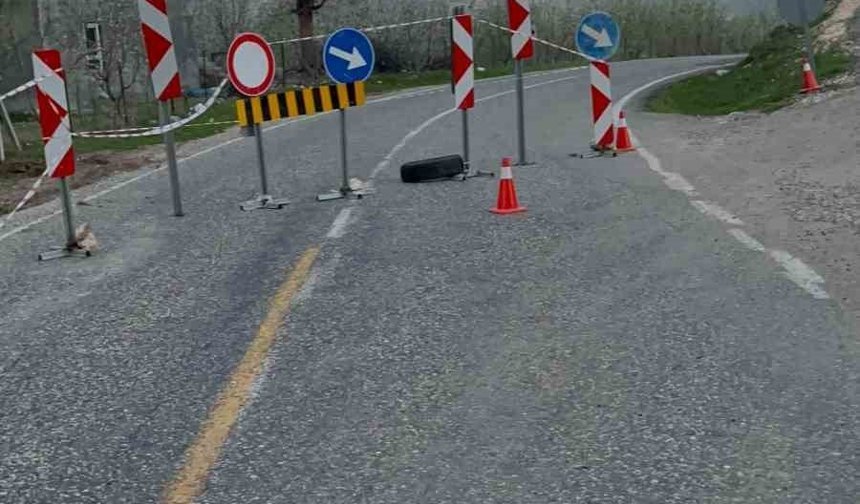 Sincik-Kahta Karayolu ulaşıma kapatıldı