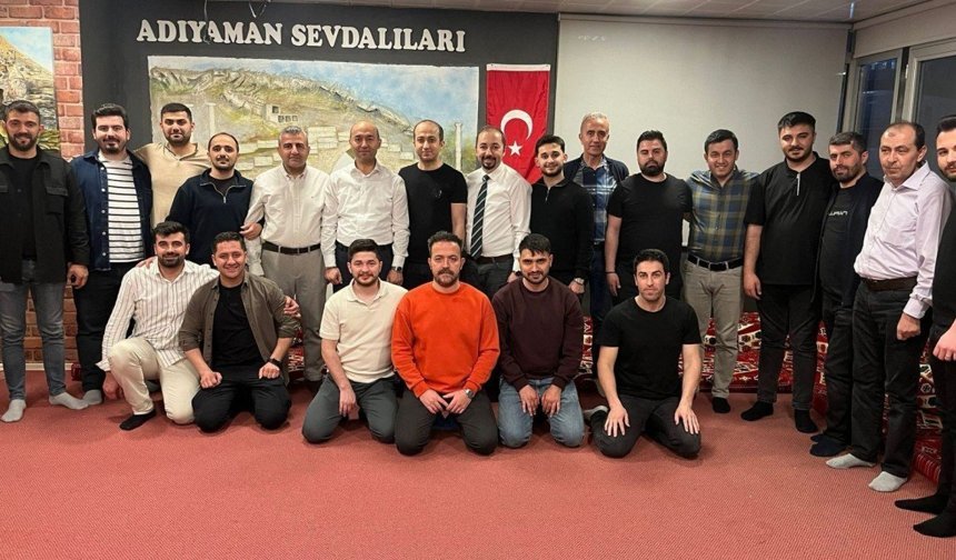 Ankara'da sağlık camiası ve Adıyamanlılar bir araya geldi