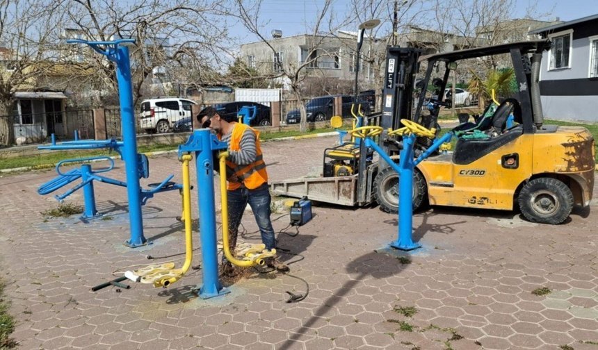 BaşkanMehmet Can Hallaç: 'Parklarımız yaz aylarına hazır'