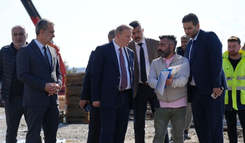 İl Millî Eğitim Müdürü Tosun, Sincik'te eğitim yatırımlarını yerinde inceledi