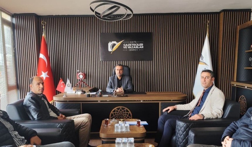 Kahta İlçe Tarım ve Orman Müdürü Yıldırım gazetecilerle bir araya geldi