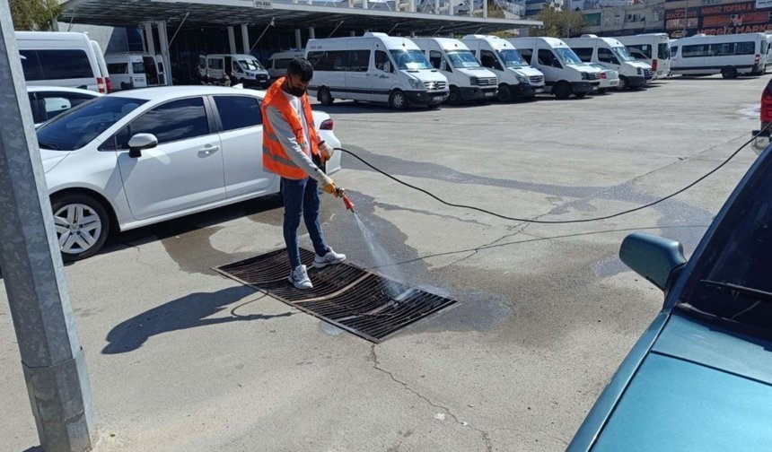Kahta'da yaz öncesi haşereyle mücadele çalışmaları yoğunlaştı