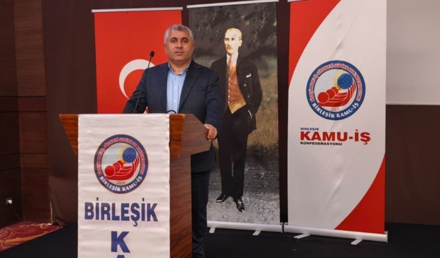 Kamu-İş Konfederasyonu Adıyaman İl Başkanı Hasan Aytemir'den 1 Mayıs açıklaması