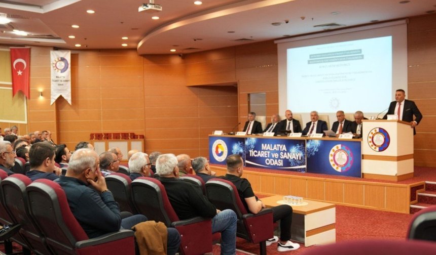 Malatya Ticaret ve Sanayi Odası'ndan üyelerine aidat kolaylığı