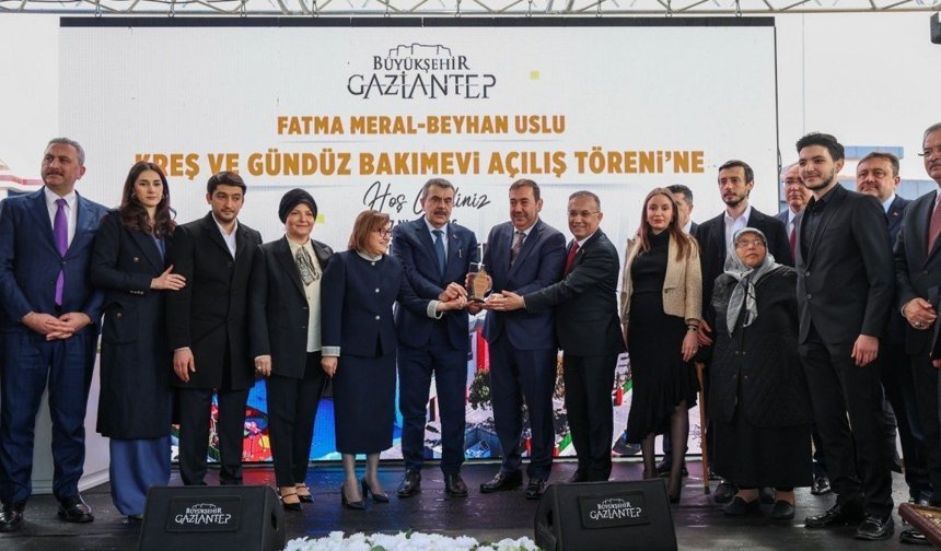 Milli Eğitim Bakanı Yusuf Tekin, Gaziantep'te kreş açılışına katıldı