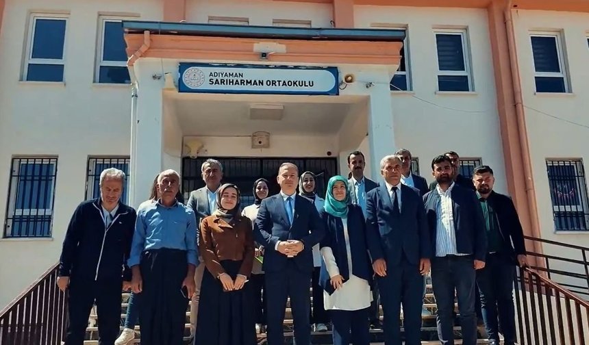 Müdür Tosun Sarıharman İlkokul ve Ortaokulu'na ziyaret bulundu - Videolu Haber