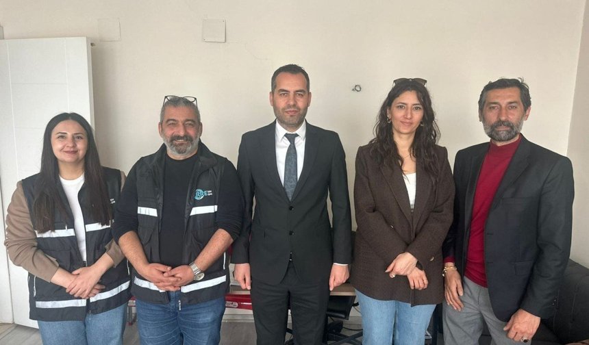 Perre Haber Ajansı'ndan Avukat Hüseyin Coşkun'a ziyaret