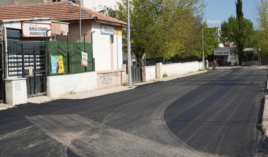 Sümerevler Mahallesi’nde Asfalt Çalışmaları Tamamlanma Aşamasında