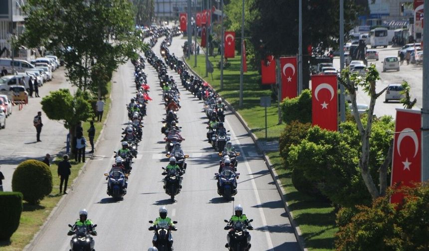81 ilden gelen motosiklet tutkunları Adıyaman MotoFest'te buluştu