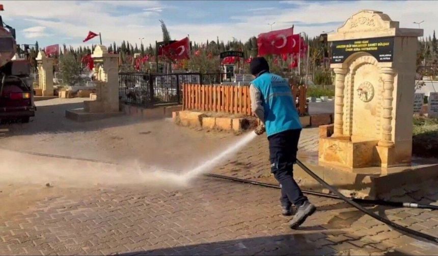 Adıyaman Belediyesi'nden bayram mesaisi