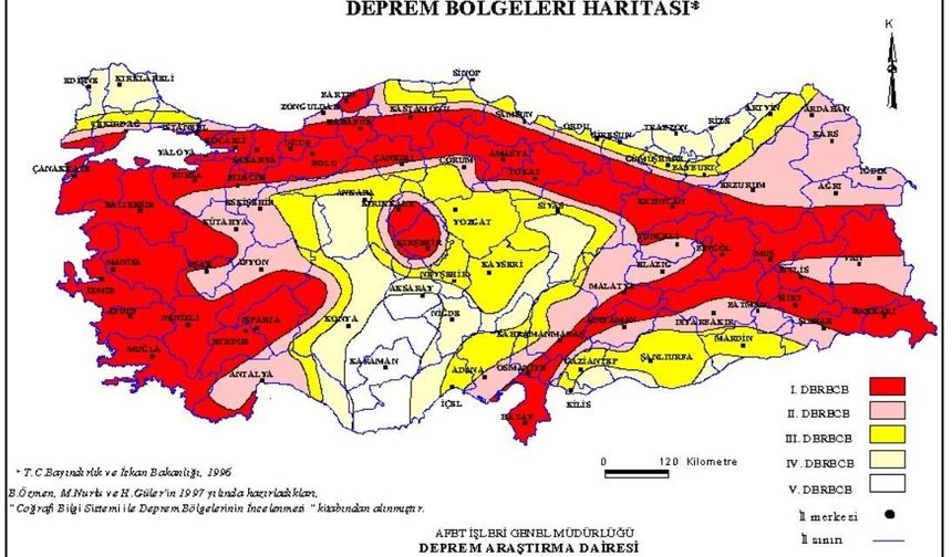Adıyaman deprem haritası: Adıyaman'dan hangi fay hatları geçiyor? Adıyaman Deprem Riski Olan İlçeler hangileri?