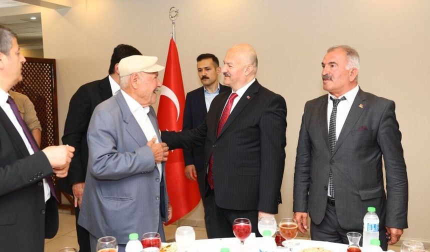 Adıyaman Polis Evi'nde bayramlaşma programı düzenlendi