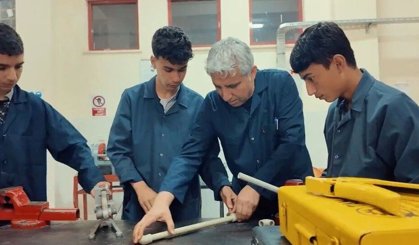 Adıyaman’da Meslek Liselerinde Üretim Odaklı Eğitim Dikkat Çekiyor