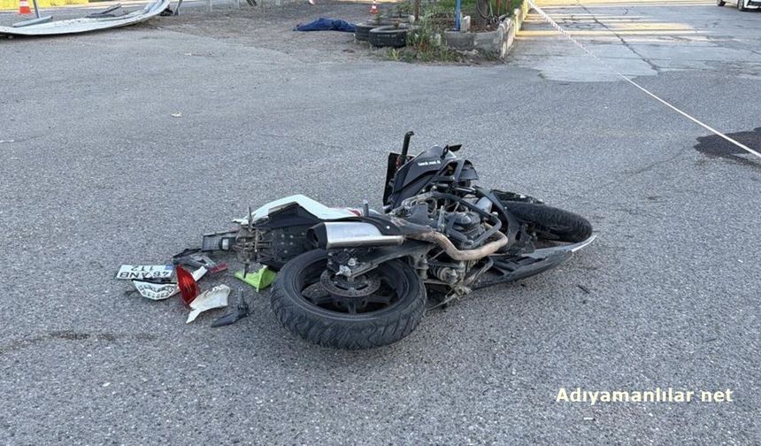 Adıyaman'da Feci Kaza Kameralara Yansıdı: 1 Ölü Var