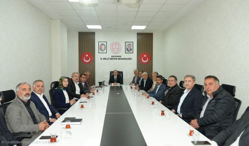 Adıyaman'da proje okullarına yönelik atama süreci toplantısı düzenlendi
