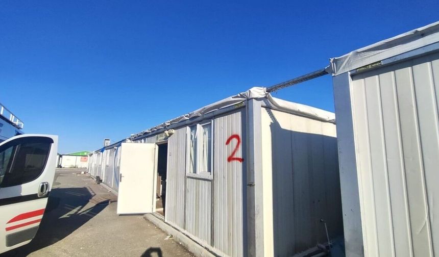 Adıyaman'da yardım malzemelerinin bulunduğu konteyner ikinci kez hırsızların hedefi oldu