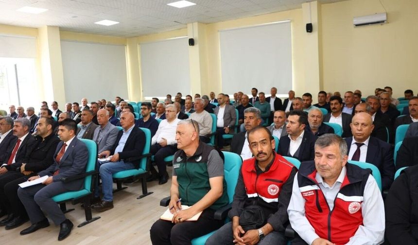 Adıyaman'ın Gölbaşı ilçesinde İlçe İstişare Toplantısı düzenlendi