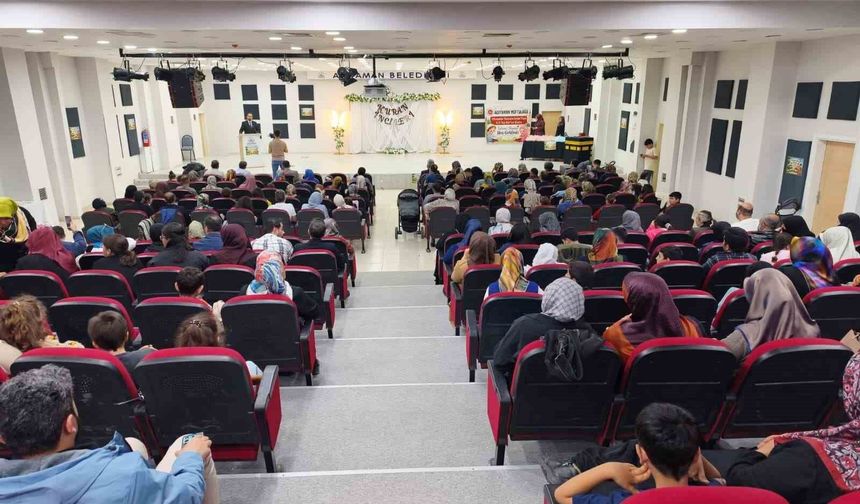 4-6 yaş Kur'an Kursu öğrencilerinden yılsonu programı