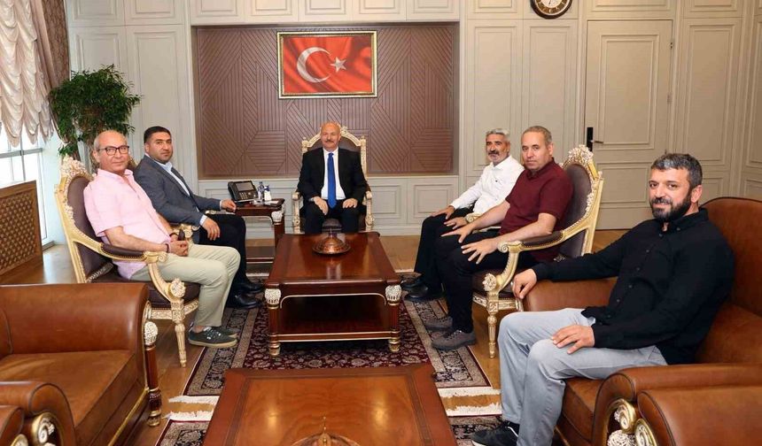 Adıyaman İGC'den Vali Abdullah Küçük'e ziyaret