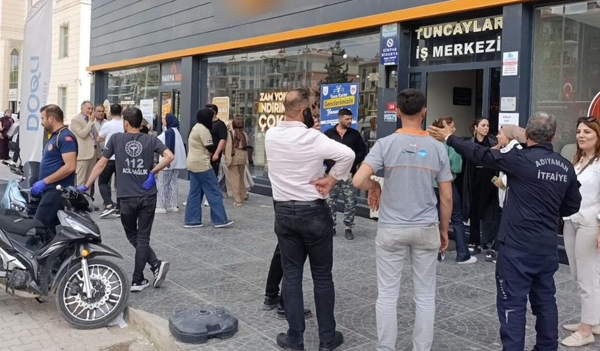 Güzellik merkezinde korkutan yangın