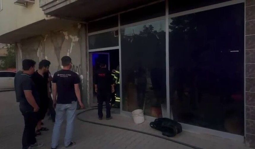 İş yerinde korkutan yangın