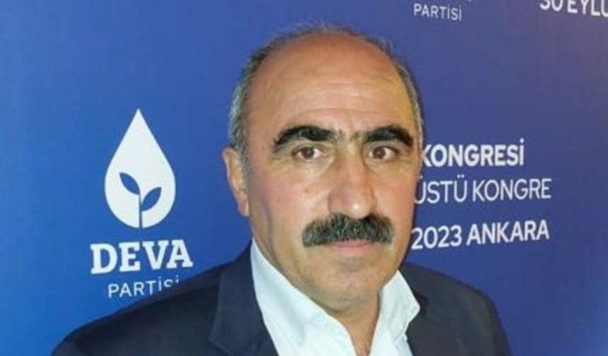 DEVA Partisi Adıyaman İl Başkanı Mehmet Anaç'ın acı günü