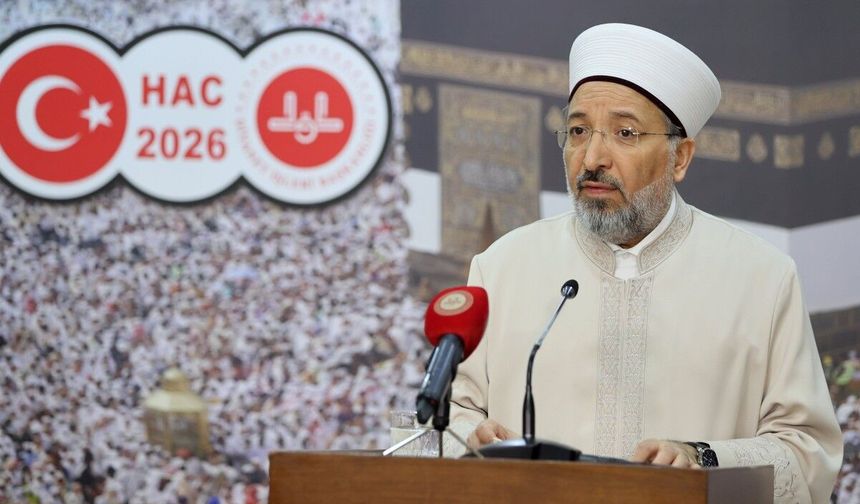 Diyanet İşleri Başkanı: 84 bin 942 vatandaşımız hac ibadeti için kutsal topraklarda olacak - Videolu Haber
