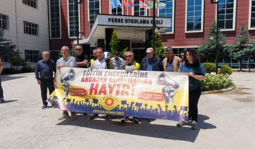 Adıyaman Eğitim-Sen  Şubesi'nden 'angarya' tepkisi