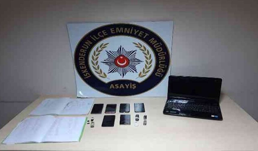 Hatay Merkezli Yasa Dışı Bahis Operasyonunda 10 Tutuklama