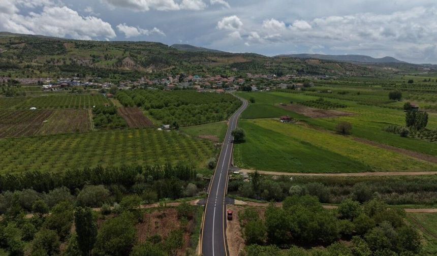 İl Özel İdaresi Gölbaşı'nda 16 kilometrelik sıcak asfalt çalışmasını tamamladı