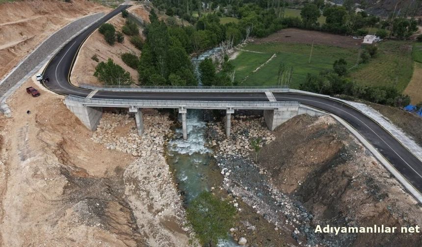 Adıyaman'da 'İncekoz Köprüsü' hizmete açıldı